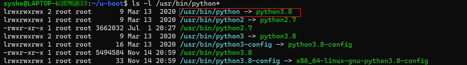 python软连接